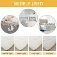 thumbnail image 3 of Tripumer Ultra Soft Rug Fluffy Shag Area Rug 3 X 5 feet Solid Shaggy Carpets Fuzzy Rug for Bedroom Modern Home Interior Decor White, 3 of 7