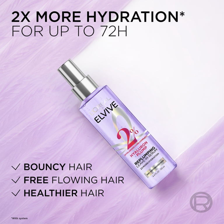 L'Oreal Paris Elvive Hyaluron Plump Serum Spray, 4.4 oz photo 4