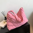 thumbnail image 3 of Women Padding Shoulder Bag Soft Cloud Puffer Bag with Zipper Versatile Sling Bag, 3 of 9