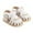 White, variant on Penkiiy Infant Baby Girls Dress Shoes Bowkont Ballet Mary Jane Flats for Newborn Girl Non-Slip Soft Sole Toddler First Walkers Princess Wedding Shoes Silver for 9-12 Months