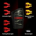 thumbnail image 2 of Luces Traseras ModifyStreet Alpharex Luxx-Series Negro Rojo para Tacoma 16-23, 2 of 6