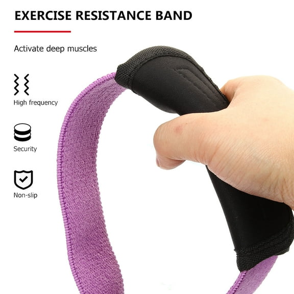 SEWCHICS Elastic Yoga Stretch Band for Home Workout and Flexibility Training
