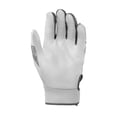 thumbnail image 3 of Louisville Slugger Adult Genuine V2 Batting Gloves - White, Small, 3 of 4