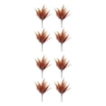 thumbnail image 2 of Kearding 4 paquetes/lote de arbustos de plantas falsas respetuosos con el medio ambiente para decoraciones de interior y exterior color de color otoñal 2piezas, 2 of 6