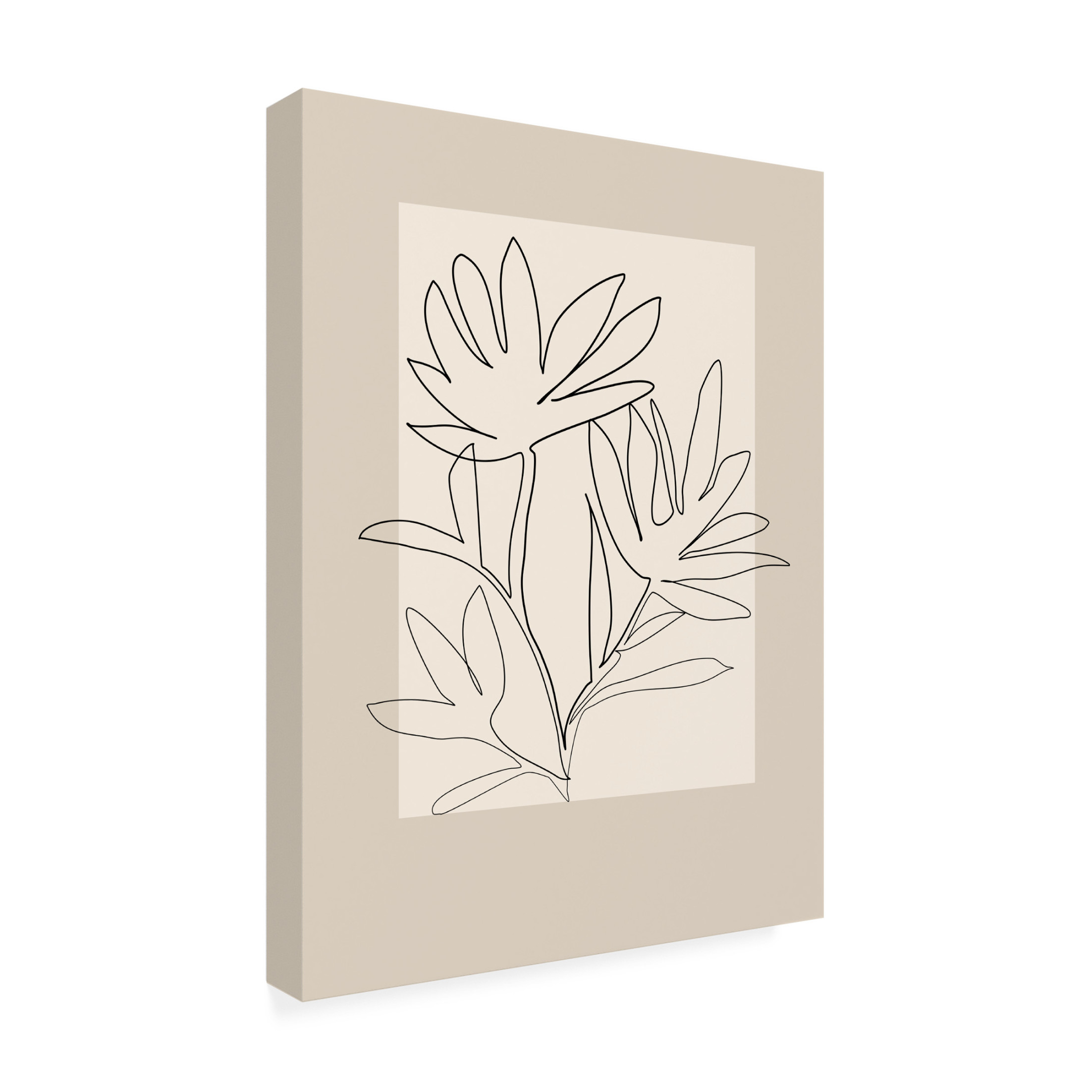 Trademark Fine Art Elena Ristova lineart4 Canvas Wall Art