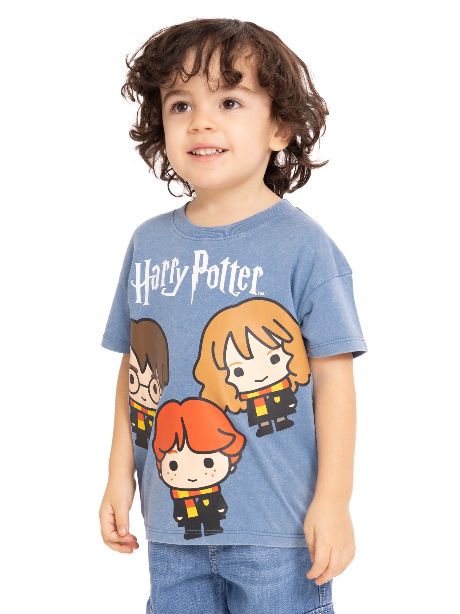 Harry Potter Toddler Graphic Crewneck Tee with Short Sleeves, Sizes 12M-5T