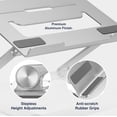 thumbnail image 5 of Desky Adjustable Laptop Stand Riser, 5 of 10