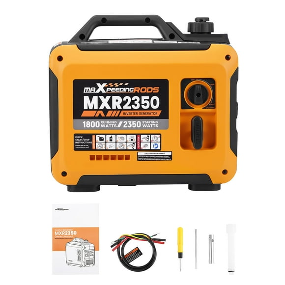 Maxpeedingrods MXR2300 2300W Gasoline Portable Inverter Generator, Lightweight and Parallel Ready