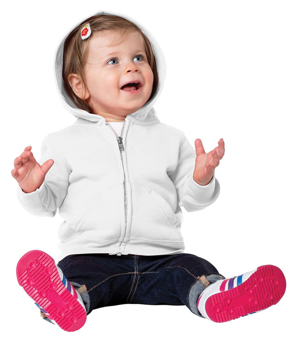 Clementine Apparel Little Toddler Girl Boy Unisex Soft Fleece Pullover Hooded Sweatshirt