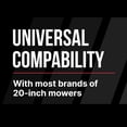 thumbnail image 6 of SKIL 20-Inch Mower Blade, Replacement for SKIL PWR CORE 40V 20-Inch Mowers and Universal 20-Inch Fit, SMB2000-W, 6 of 8