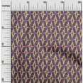 thumbnail image 1 of oneOone Cotton Cambric Fabric Diamond Geometric Print Fabric By The Yard 56 Inches Wide, 1 of 4