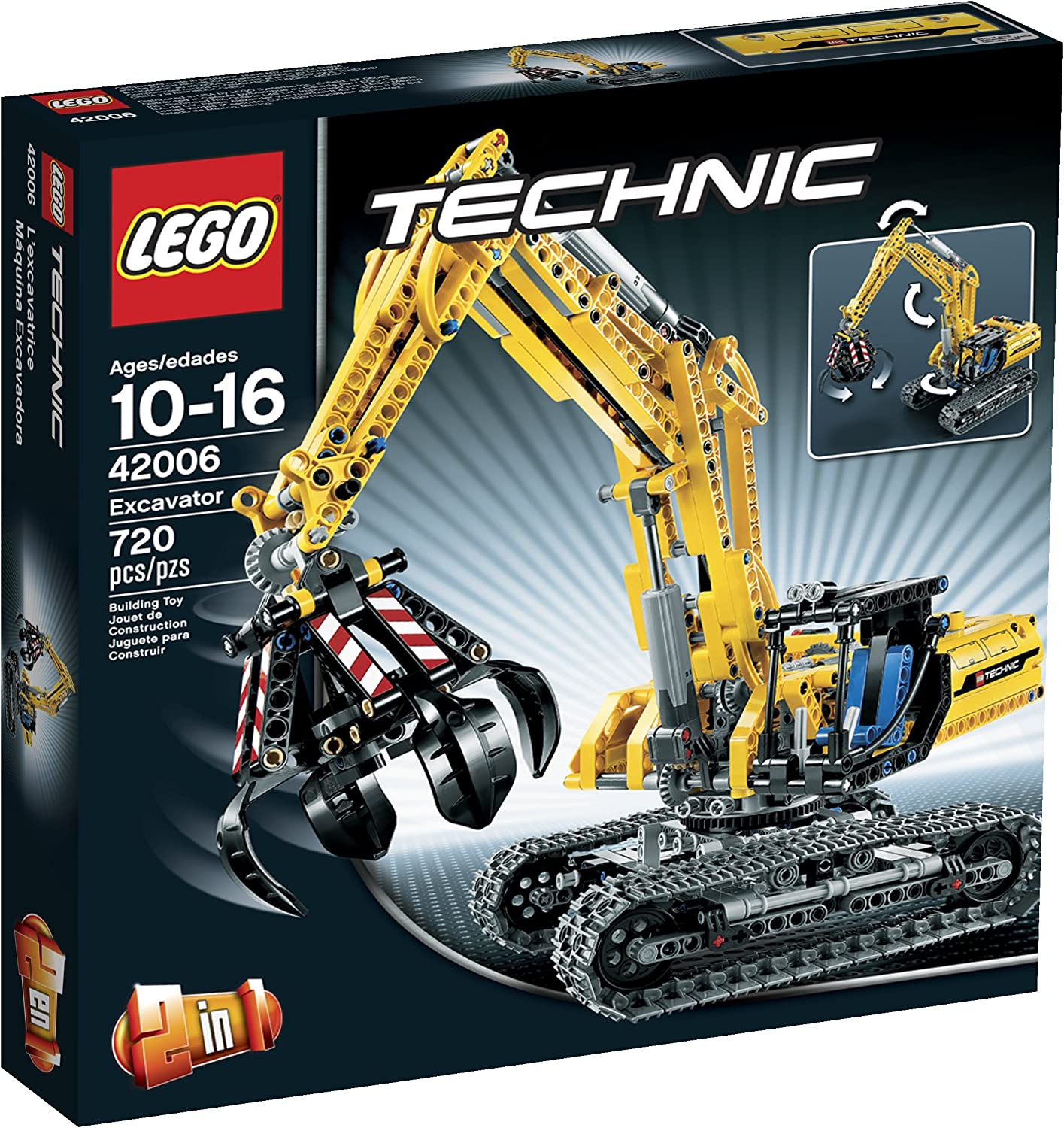 LEGO Technic 42006 Excavator - image 4 of 5