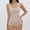 Khaki, variant on Women's Bodysuit High Compression Garment Shapewear Post Surgery Compression Garment Tummy Tuck Body Shaper