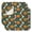 Pioneer Flower Floral-2, variant on Pioneer Flower Floral Print Pattern Kitchen Dish Drying Mat 1 Pack, Ultra Absorbent Microfiber Drainer Mat, 16"x18"