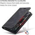 thumbnail image 4 of Magnetic Flip Leather Case Compatible With Iphone 14 Pro Max/14 Pro, Soft Tpu Bumper Shockproof Cover, 4 of 5
