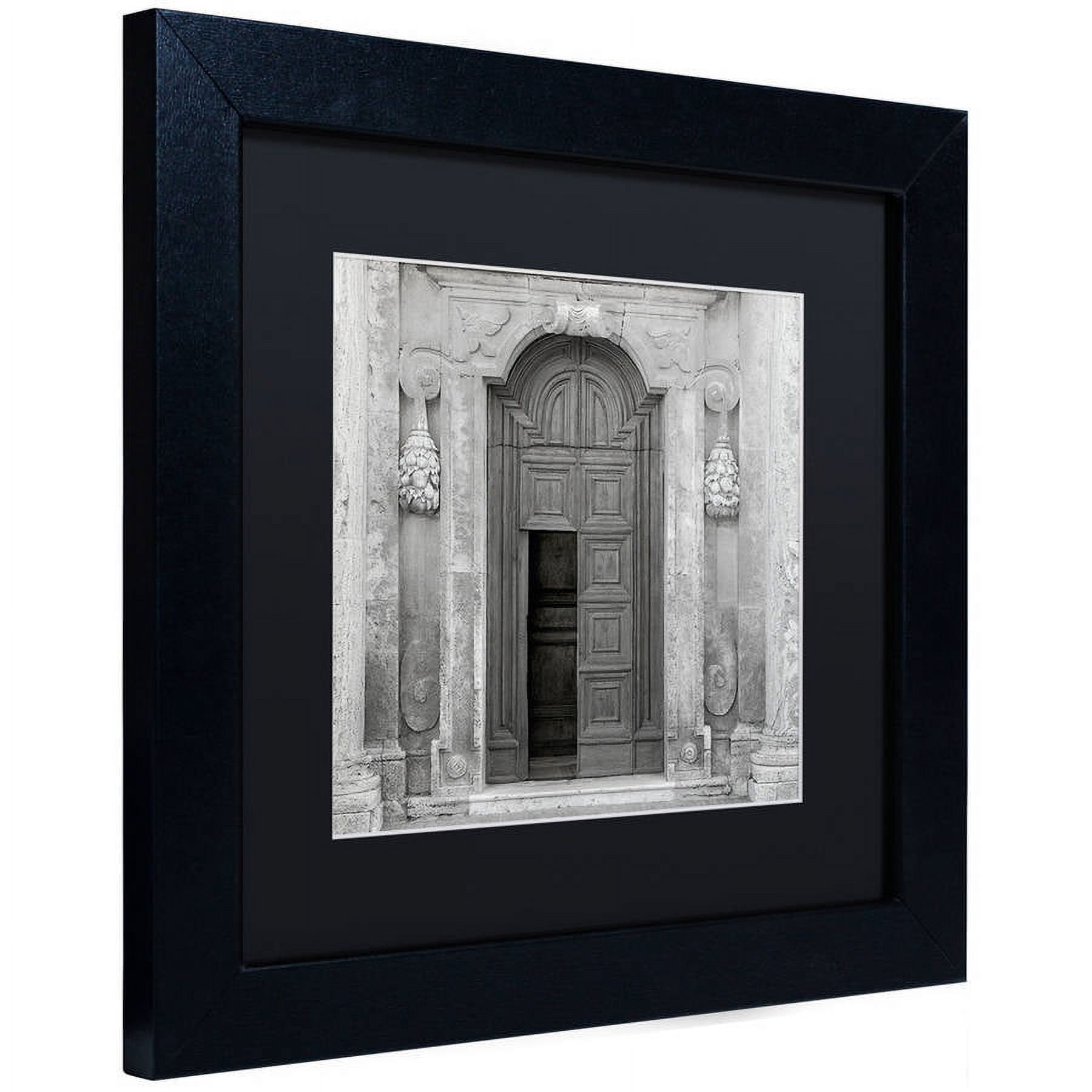 "Tuscany VII" Canvas Art by Alan Blaustein, Black Matte, Black Frame
