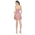 thumbnail image 3 of Vestido floral con lazo Roman Fashion/Juvenil, 6535 (Palo de rosa) rosa G, 3 of 5