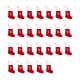 thumbnail image 4 of Kearding Personaliza la Navidad con letras personalizadas Medias navideñas Red Precision Kits de decoración para fiestas Rojo Grande M, 4 of 6