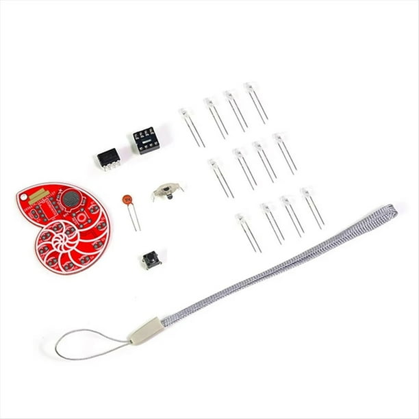 Kit de Aprendizaje de Soldadura DIY, Kit de Iluminación LED de Flujo de Carcasa, Kit de Soldadura SMD SMT para Principiantes, para Practicar Soldadura Electrónica.
