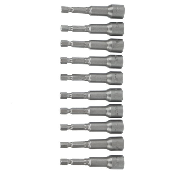 Juego De Dados, Juegos De Llaves De Vaso De 10 Mm Con Fuerte Magnético Con Industrial Para La Construcción ANGGREK Herramientas