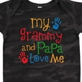 thumbnail image 4 of Inktastic Grammy and Papa Love Me Boys or Girls Baby Bodysuit, 4 of 5