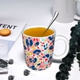 thumbnail image 5 of Yiaed Abstract Leopard Print Print Ceramics Coffee,Large Handle Design,Extra Large Tea and Coffee Cup for Office and Home Mugs, 5 of 6