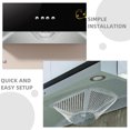thumbnail image 3 of TABLZONE 8Pcs Hood Grease Filter Kitchen Fan Filter Silver Bowl Shaped Design for Hood Replacement, 3 of 7