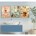 thumbnail image 3 of 3pcs Funny Alien Canvas Wall Art Cute Alien Wearing Human Skin Posters Prints Paintings Laundry Day Pictures Wall Decor for Bedroom Living Bathroom Laundry Room Decoration, 3 of 6
