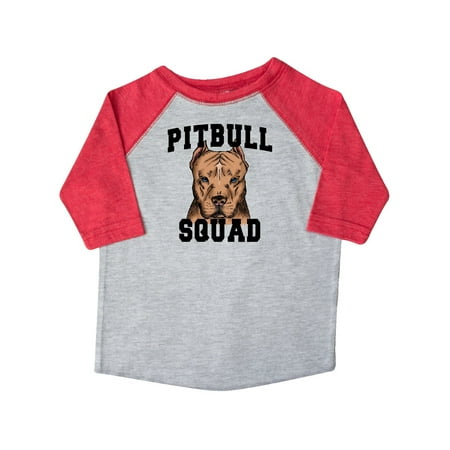 

Inktastic Dog Pitbull Squad Gift Toddler Boy or Toddler Girl T-Shirt