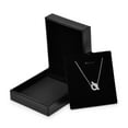 thumbnail image 6 of Oirlv Necklace Pandent Box for Proposal Engagement Necklace Pendant Box for Men Women, Leather, Black, 6 of 10