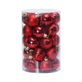 thumbnail image 2 of 34x Bolas Navideñas Adornos Colgantes Decorativos Para Bodas Rojo Festivo Sunnimix Colgantes Bolas, 2 of 8