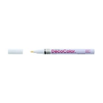 Uchida DecoColor Paint Marker, Fine, White