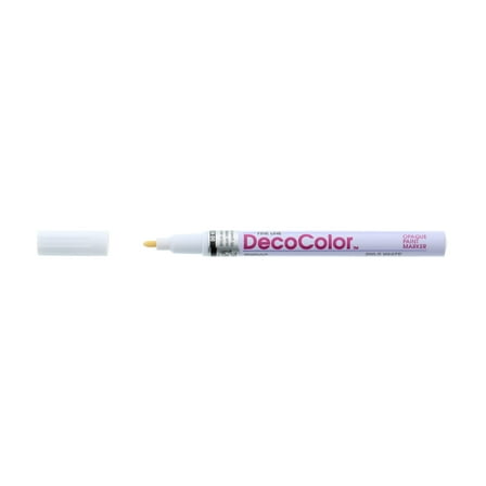 Uchida DecoColor Paint Marker, Fine, White