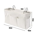 thumbnail image 5 of Organizador colgante para mesita de noche FloreceBien, organizador para literas y camas de hospital, barandillas para cama de dormitorios, se pueden colocar vasos y libros, 5 of 5