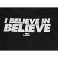 thumbnail image 2 of Ted Lasso I Believe in Believe Men's Black Sweatshirt-S, 2 of 3