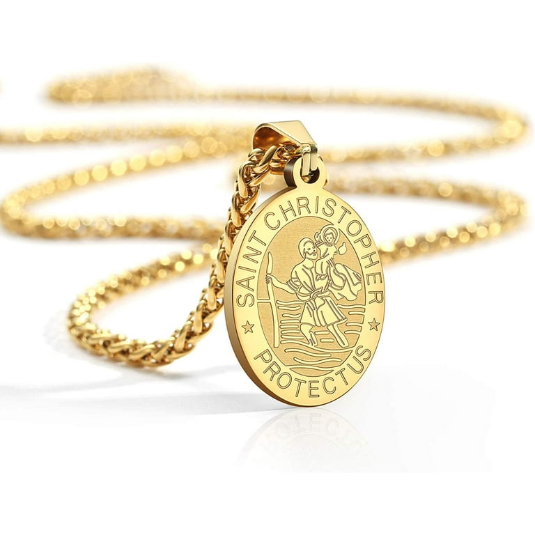 Walmart st shop christopher necklace