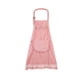 thumbnail image 1 of Naiovety Delantal de cocina ajustable para el hogar para adultos, bolsillo frontal a prueba de aceite para el hogar, babero de cocina de diseño Suministros de limpieza para el hogar Rosado morado, 1 of 6