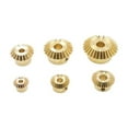 thumbnail image 3 of 1pc 1:1 Brass Bevel Gear 0.5M 0.8M 1M 1.5M 15 20 25 30 Teeth 90 Degrees Meshing Angle Gears Bore 3/4/5/6/8/10/12/14/15mm, 3 of 6