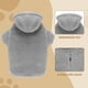 thumbnail image 5 of Sudadera con capucha para perros grandes, color gris, talla L, 5 of 7