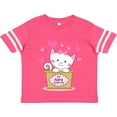 thumbnail image 3 of Inktastic Kitty Nana Loves Me Girls Toddler T-Shirt, 3 of 5