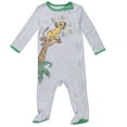 thumbnail image 3 of Disney Lion King Simba Newborn Baby Boys 2 Pack Zip Up Snap Sleep N' Plays Newborn to Infant, 3 of 5