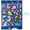 thumbnail image 6 of NIKKIPETER Kids 100% Cotton Sheets, 3 Piece Set, Twin - Dinosaurs, 6 of 7