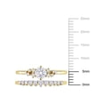 thumbnail image 2 of Everly Women's Diamond 10k Yellow Gold Bridal Set, 2 of 6