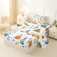 thumbnail image 2 of Erosebridal Teens Cartoon Camper Twin Sheet Sets 3pcs,Girls Boys Adventure Theme Kawaii Bear Bedding,Luxury Bedroom Decor, 2 of 5