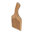 thumbnail image 3 of Wooden Comb, Prevent Static Wide Teeth Hair Detangler Comb  For Barber For Salon, 3 of 8