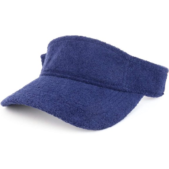 CoCoMangos Armycrew Cotton Terry Cloth Hook and Loop Closure Sun Visor Cap
