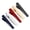 Polychromatic, variant on Men's Tie Clips Set - Stainless Steel, in Black, Gold, Blue & Silver for Regular Ties, Ideal Boxed Gift