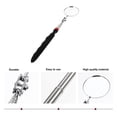 thumbnail image 3 of 2pcs Inspection Tool Telescopic Flexible Stick Swivel Round Inspection Mirror, 3 of 8