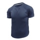 thumbnail image 3 of pstuiky camisetas de hombre, Camisa de punto suelta de manga corta con botones sólidos de verano para hombre ropa de hombre l, 3 of 7