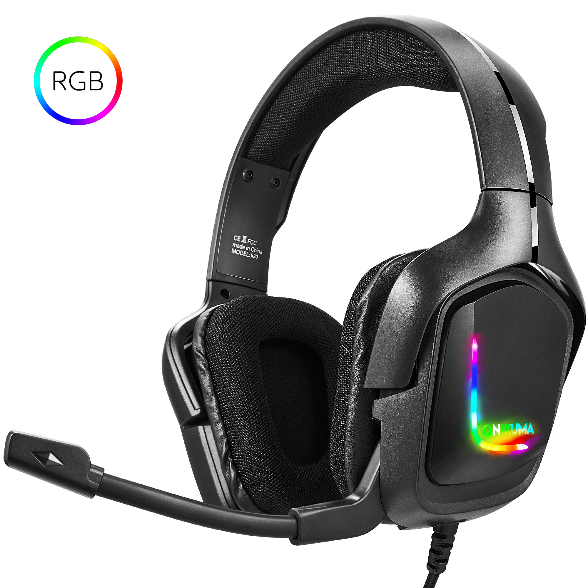 Gaming Headset For PS4 Xbox One Nintendo Switch ONIKUMA Gaming 
